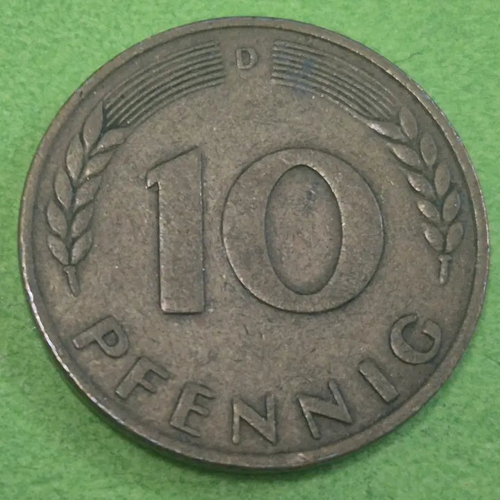 [BUNJANG] 1950 Germany 50 Pfennig Coin / 1950 독일 50페니히 동전 M3637