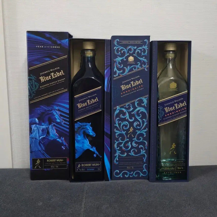 [BUNJANG] Johnnie Walker Blue Label Collection Empty Bottles / 조니워커 블루라벨 컬렉션 위스키 공병