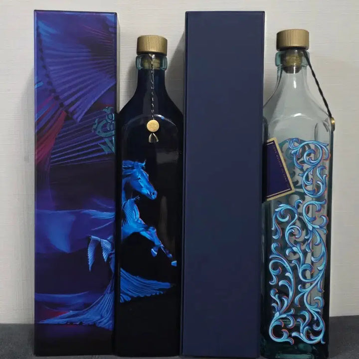[BUNJANG] Johnnie Walker Blue Label Collection Empty Bottles / 조니워커 블루라벨 컬렉션 위스키 공병