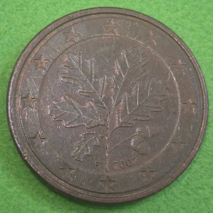 [BUNJANG] 2002 Germany 5 Euro Cent Coin / 2002 독일 5유로센트 동전 M3649