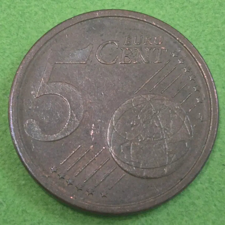 [BUNJANG] 2002 Germany 5 Euro Cent Coin / 2002 독일 5유로센트 동전 M3649