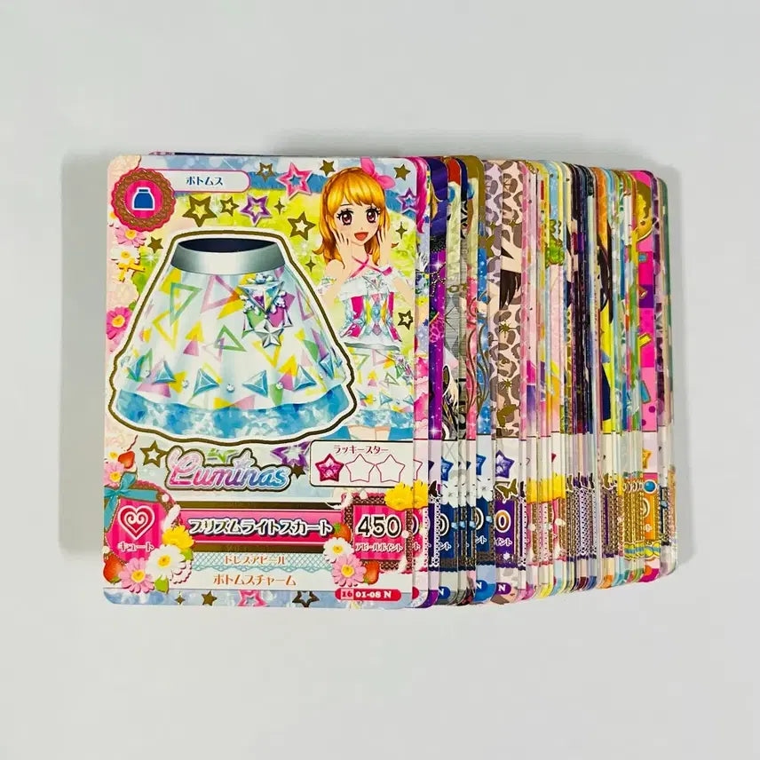 [BUNJANG] Aikatsu! AiStars Brick Card Bundle - Japanese &amp; Korean Edition / 아이카츠 아이엠스타 벽돌 랜봉 랜박 카드 일판 한판 판매