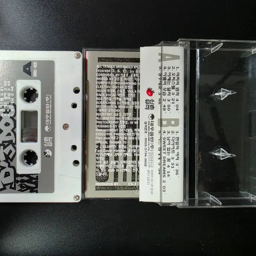 [BUNJANG] AC DJ DOC 2nd Album Cassette Tape / AC dj doc 2집 카세트 테이프
