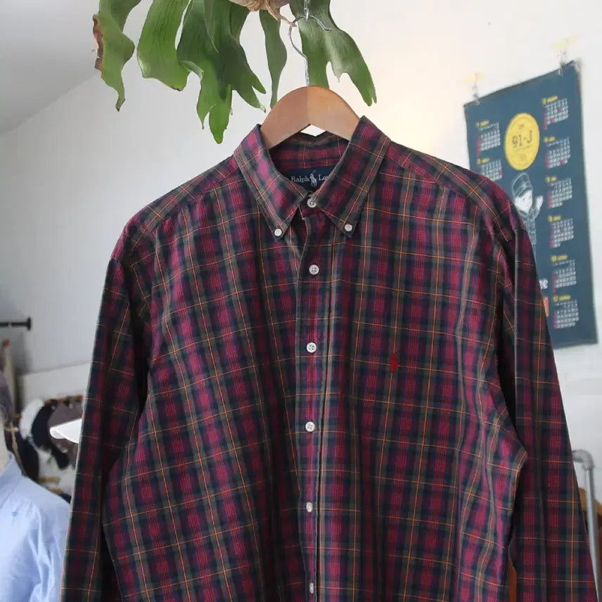 [BUNJANG] Polo Ralph Lauren Check Shirt Men&