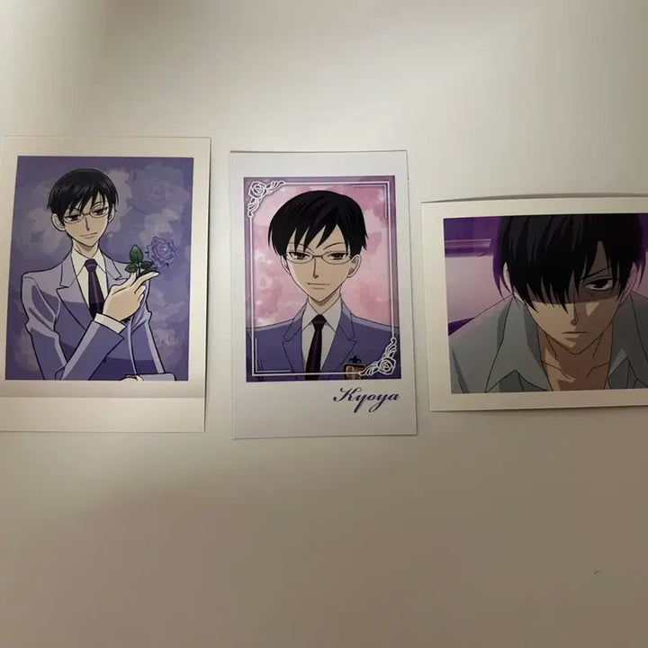 [BUNJANG] Ouran High School Host Club Kyouya Tsuruba 3-Type Set / 오란고교 쿄우야 파샤 3종