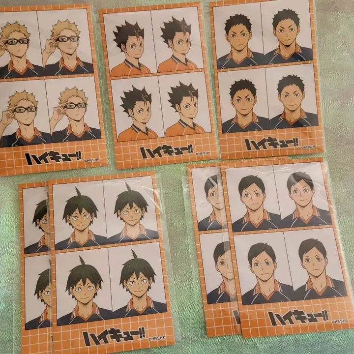 [BUNJANG] Haikyuu!! Character Photo Cards Merchandise / 하이큐 지류굿즈 증명사진 굿즈