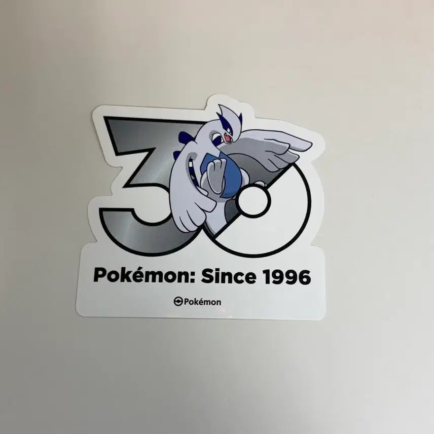 [SOLD OUT] 포켓몬 30주년 로고스티커 루기아 다크라이
