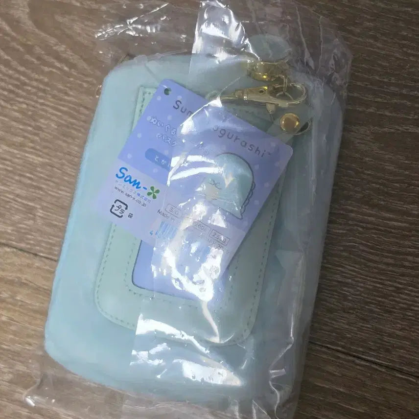 [BUNJANG] Sumikko Gurashi San-X Tonkatsu Mini Pouch Pass Case / 스밋코구라시 산엑스 토카게 미니파우치 패스케이스