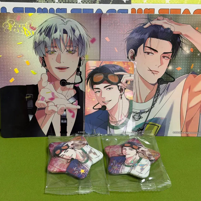 [SOLD OUT] 스파클즈 이사너 포토카드 1종 엽서 2종, 뱃지 2개