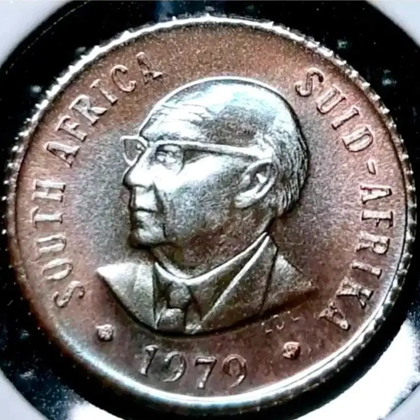 [BUNJANG] South Africa 1979 1/2 Cent Proof Unused Coin / 남아프리카 1979년 프루프  미사용 1/2센트.외국주화.주화 화폐 동전