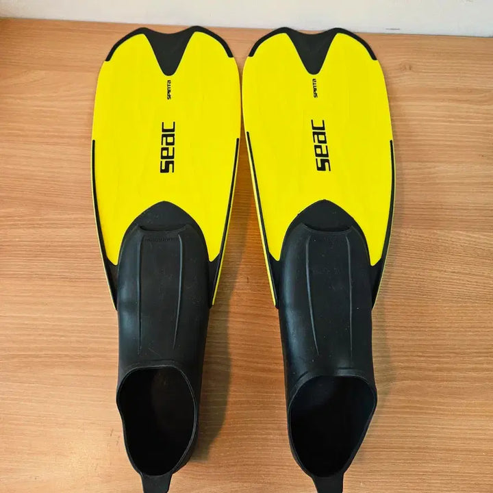 [BUNJANG] SEAC Long Fin Flippers (Size 36-37 / 230-235mm) / SEAC 오리발 롱핀 36-37(230-235mm)