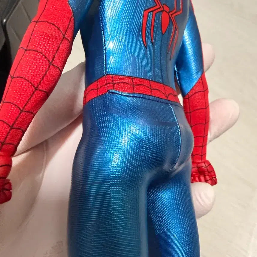 [BUNJANG] Hot Toys Spider-Man New Red &amp; Blue Deluxe Version (Unused) / 미사용)핫토이 스파이더맨 뉴레드앤블루 팝니다!