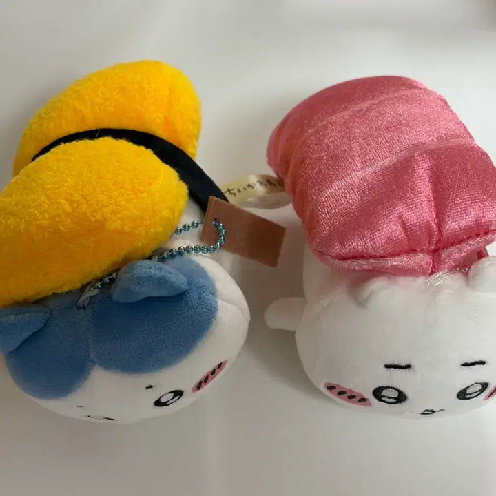 [BUNJANG] Chiikawa Sushi Mascot Bundle Set (Hachiware Included) / 치이카와 스시 마스코트 , 하치와레 스시 마스코트 일괄