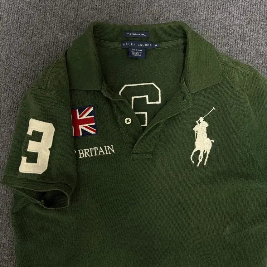 [BUNJANG] Polo Ralph Lauren Big Pony Britton Polo Shirt / 폴로 랄프 로렌 빅포니 브리튼 카라티