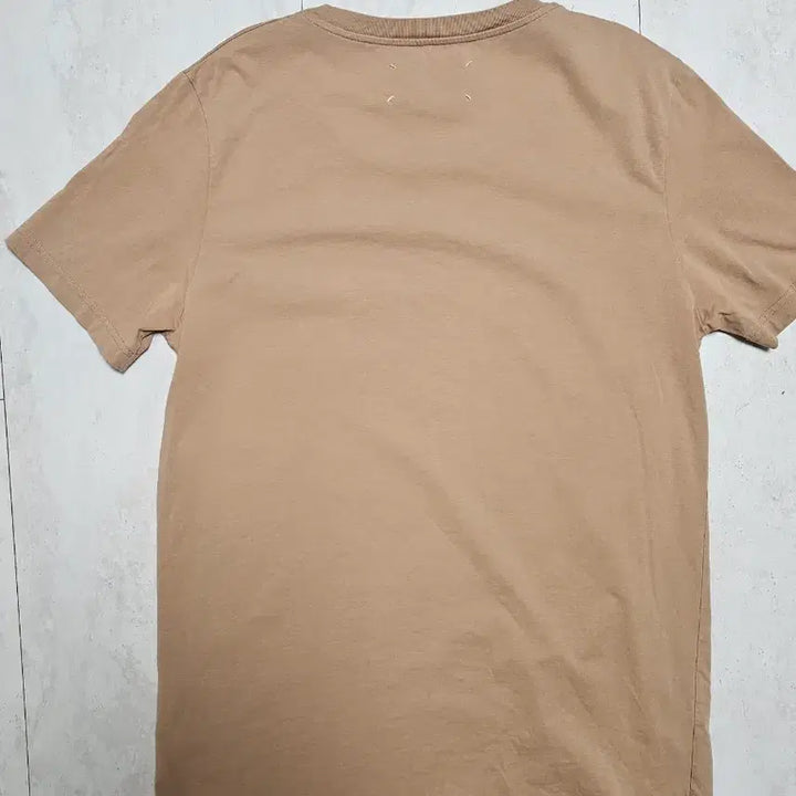 [BUNJANG] Maison Margiela Beige Short Sleeve T-Shirt / [L]마르지엘라 베이지 반팔 티셔츠