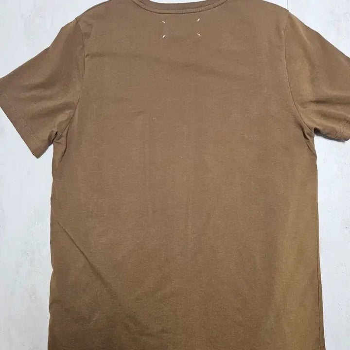 [BUNJANG] Maison Margiela Brown Short Sleeve T-Shirt / [L]마르지엘라 브라운 반팔 티셔츠