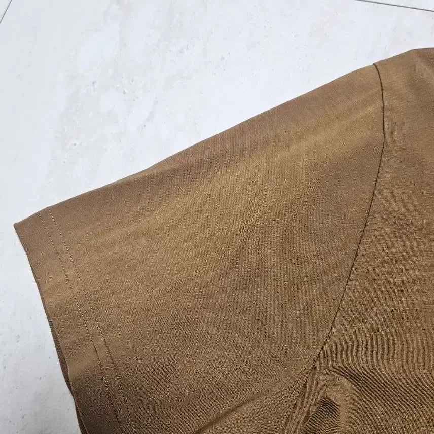 [BUNJANG] Maison Margiela Brown Short Sleeve T-Shirt / [L]마르지엘라 브라운 반팔 티셔츠