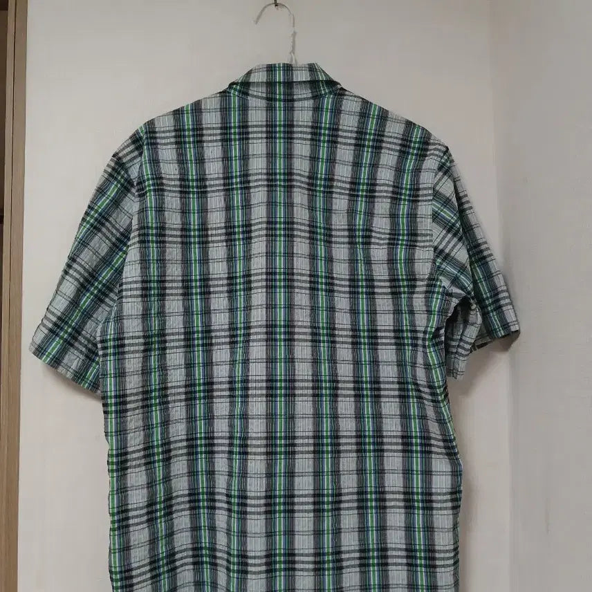 [BUNJANG] Daks Check Short Sleeve Shirt Size 100 / 닥스 체크 반팔 셔츠 100