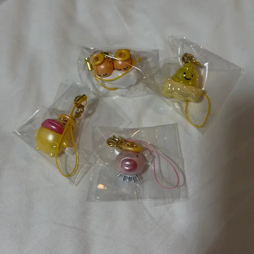 [BUNJANG] Tenshichi Tamagotchi Trading Mascot Strap Keychain Mejirushi / 텐시치 다마고치 트레이딩 마스코트 스트랩 키링 메지루시