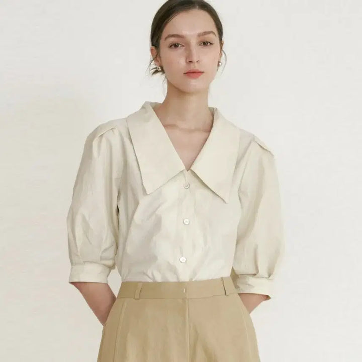 [BUNJANG] Ourcomos Puff Blouse / 아워코모스(Ourcomos) 퍼프블라우스 프리사이즈