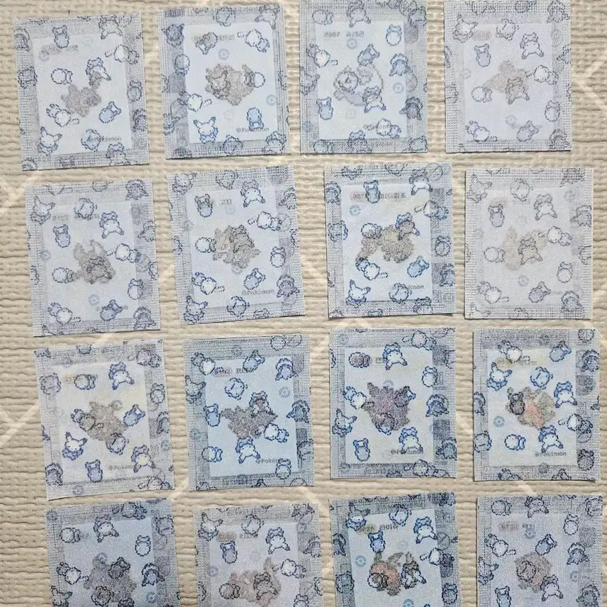 [BUNJANG] Pokemon Pixel Stickers Trade / 포켓몬 픽셀띠부씰 교환해요