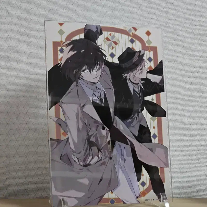 [BUNJANG] Bungo Stray Dogs Dazai Chuuya Soukoku Original Art Acrylic Board Panel / 문스독 다자이 츄야 쌍흑 원화 아크릴 보드 패널