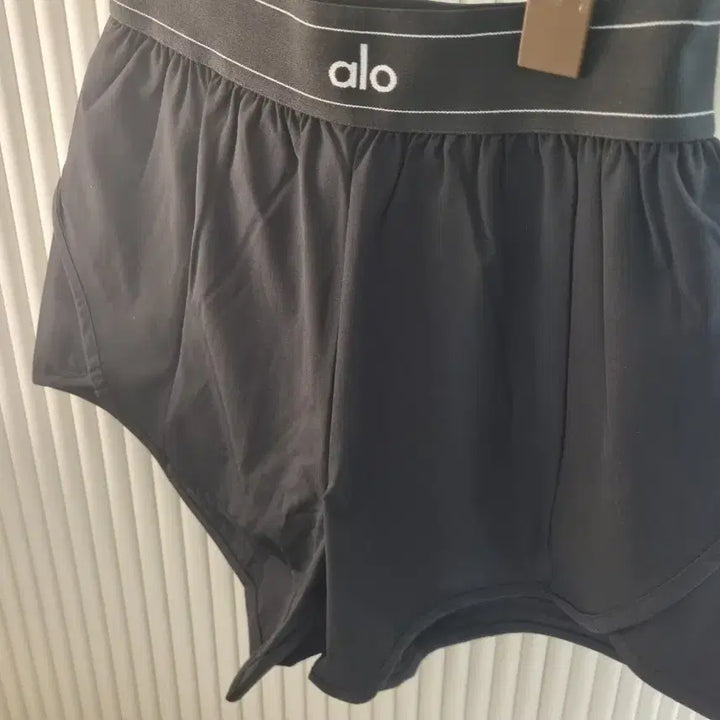 [BUNJANG] ALO Match Point Shorts Black / 알로 매치 포인트 쇼츠 반바지 블랙