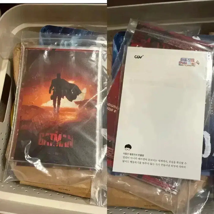 [BUNJANG] The Batman Film Mark, Art Card, Special Ticket, Golden Ticket, Comic Book, Standee Poster, and Photocard Set / 더배트맨 필름마크 아트카드 스페셜티켓 포스터 골든티켓 코믹북 언택트톡엽서