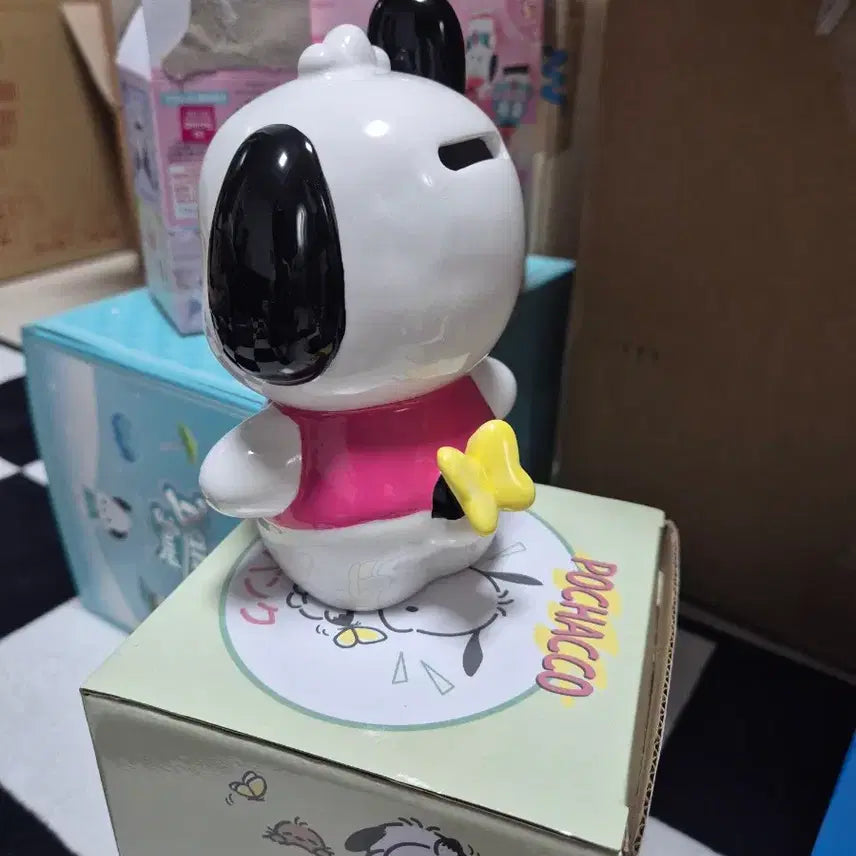 [BUNJANG] Sanrio Pochacco Ceramic Piggy Bank (2018) / 2018년 산리오 포차코 세라믹 저금통 새상품