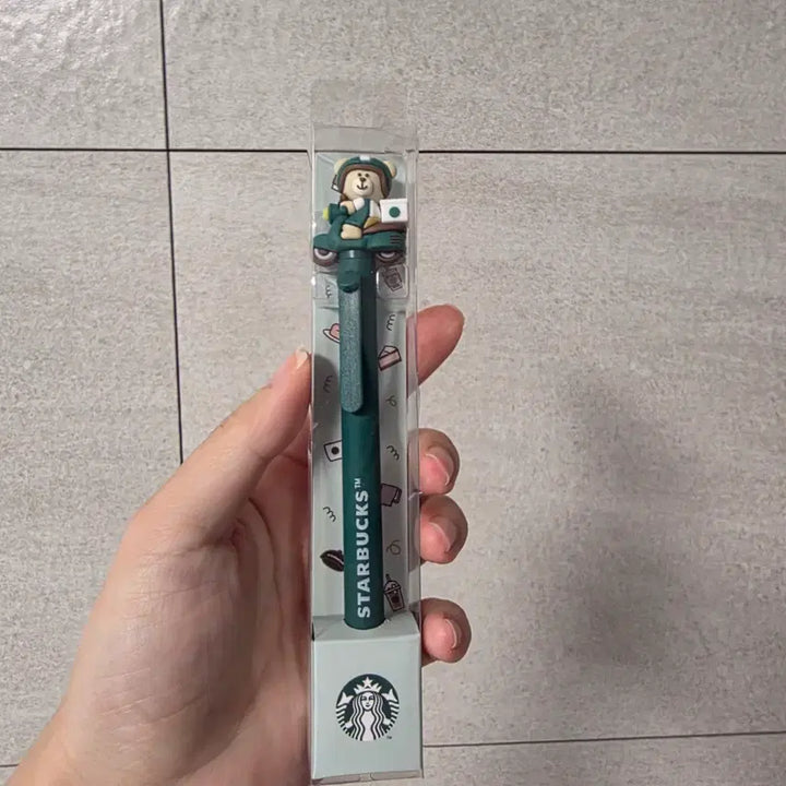 [BUNJANG] Starbucks Bearista Motorcycle Ballpoint Pen / 스타벅스 베어리스타 볼펜
