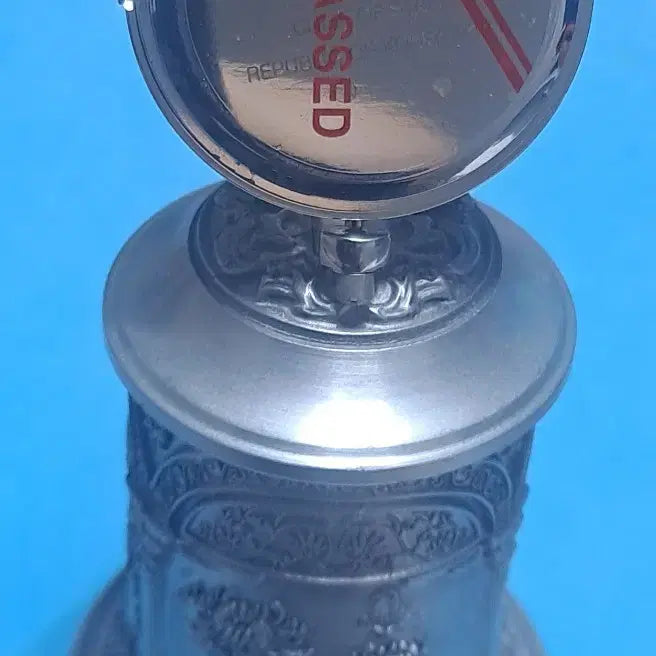 [BUNJANG] Republic of Korea Army Chief of Staff Commemorative Pewter Globe Desk Clock / 육군참모총장 기념 주석지구본 탁상시계