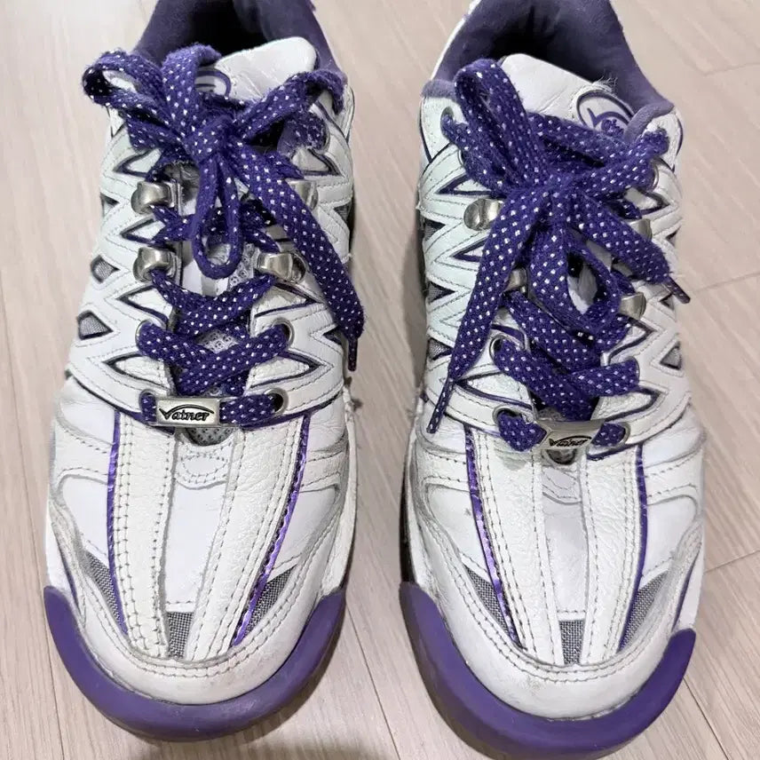 [BUNJANG] Biner Bowling Shoes White/Purple Size 240 / 바이네르 볼링화 240 화이트/퍼플