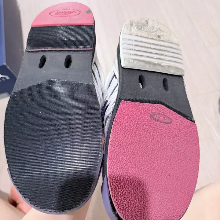 [BUNJANG] Biner Bowling Shoes White/Purple Size 240 / 바이네르 볼링화 240 화이트/퍼플
