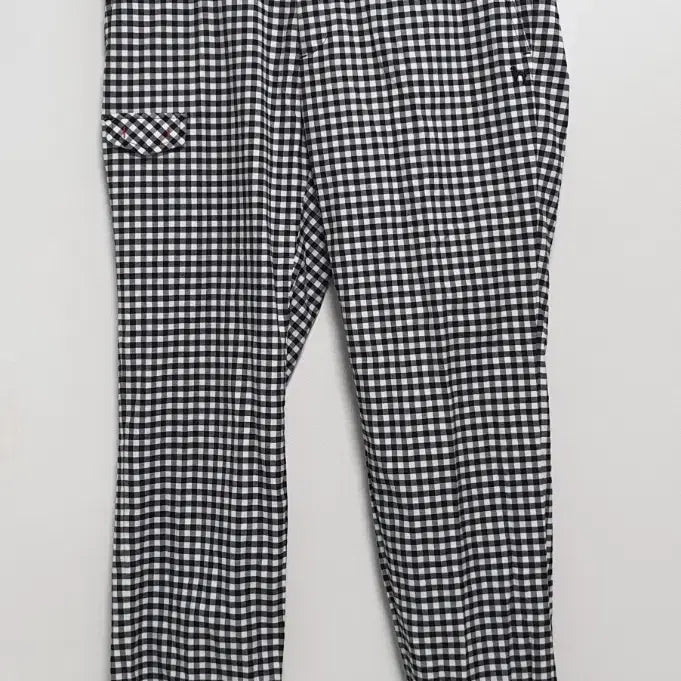 [BUNJANG] Hazzys Golf Functional Check Trousers / 헤지스 골프 기능성 체크 바지 33~34