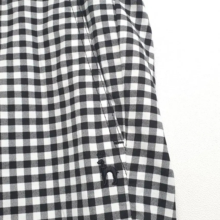 [BUNJANG] Hazzys Golf Functional Check Trousers / 헤지스 골프 기능성 체크 바지 33~34