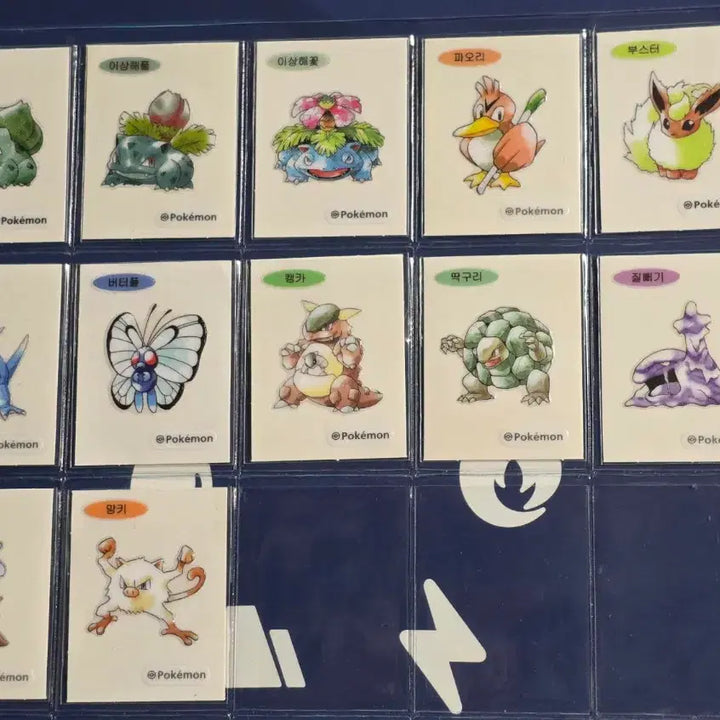 [BUNJANG] Pokemon 30th Anniversary Artwork Sticker Set / 포켓몬 30주년 아트웍 띠부씰 판매합니다^^
