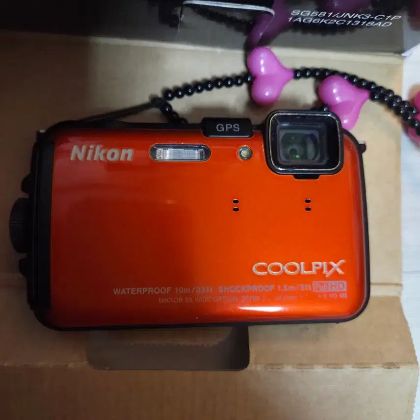 [BUNJANG] Nikon Coolpix AW100 Waterproof Digital Camera / 니콘 쿨픽스 aw100 Nixon 디카 카메라