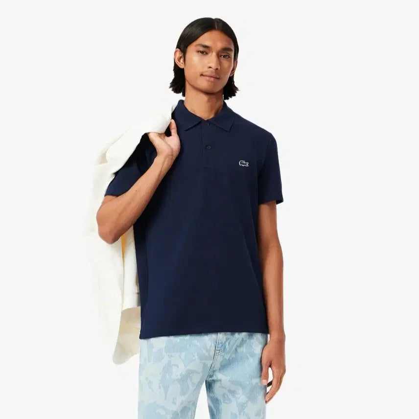 [BUNJANG] Lacoste Basic Polo Short Sleeve T-Shirt DH8342-55G Navy L Size / [미개봉] 라코스테 베이직 폴로 반팔 티셔츠 DH8342-55G