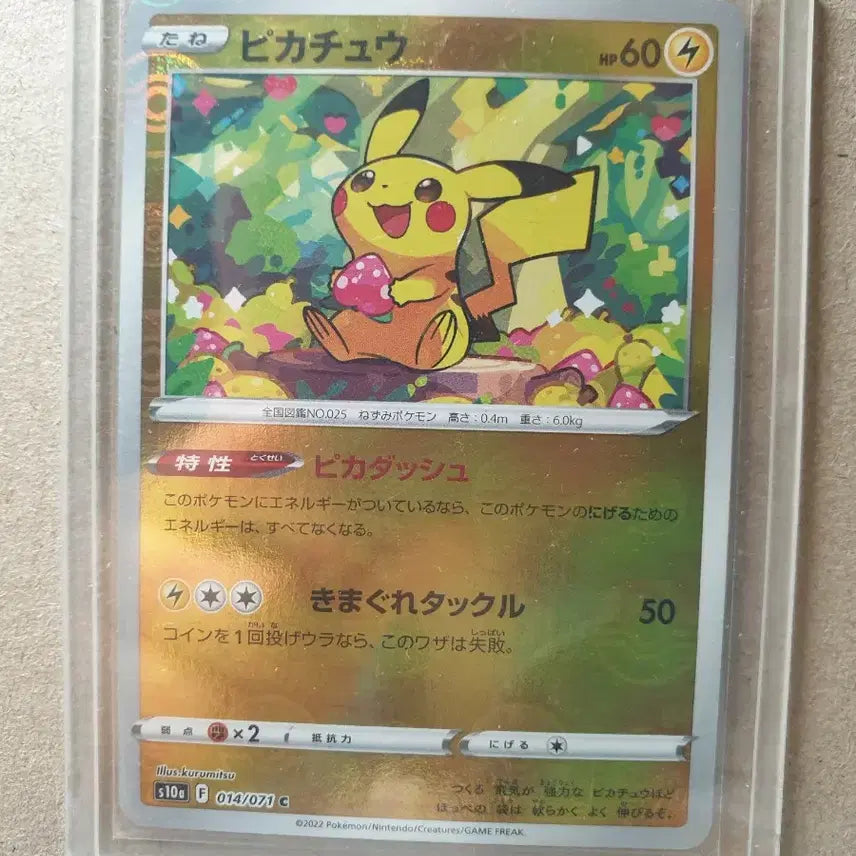 [BUNJANG] Pokemon Card Strawberry Chu Japanese / 포켓몬스터 카드 딸기츄 일판