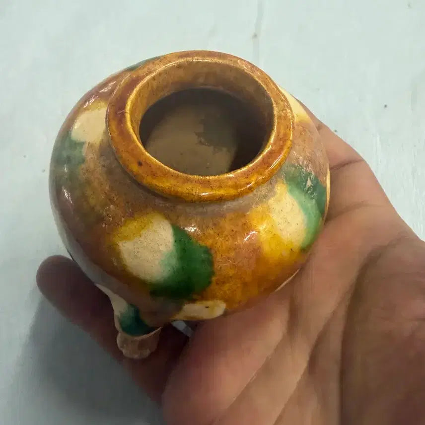 [BUNJANG] Authentic Samche Art Porcelain Vase / 진품 삼체 도자기