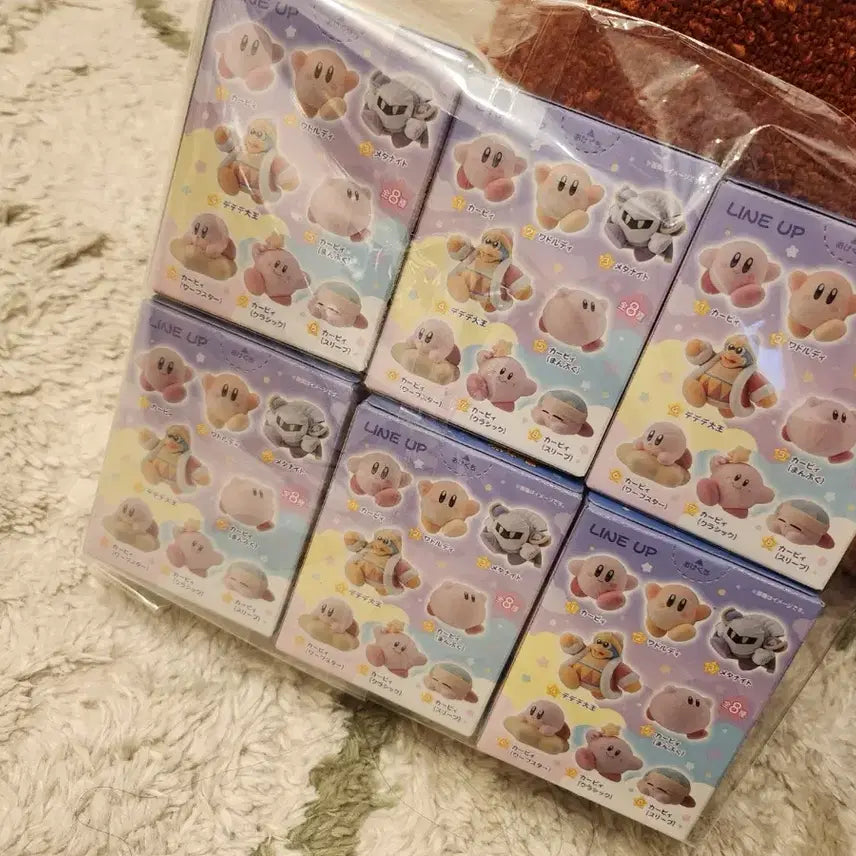 [BUNJANG] Official Kirby Pupu Puddings Fluffy Mini Figure Set / 정품 별의 커비 푸푸푸도르 플러피 미니 피규어 커비 웨이들디
