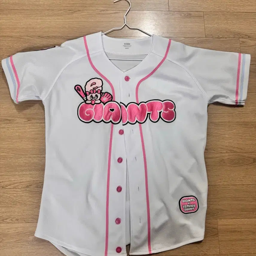 [BUNJANG] Lotte Giants Esther Bunny Baseball Jersey Size XS - Jun-Woo Jeon / 롯데자이언츠 에스더버니 유니폼 xs 85 전준우 마킹