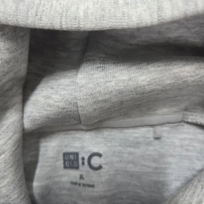 [BUNJANG] Uniqlo C Sweat Hoodie XL Grey / 유니클로C 스웻 후드티 XL 그레이