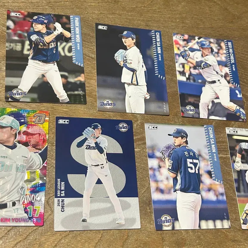 [BUNJANG] NC Dinos KBO Baseball Photocard Bundle Set / KBO 엔씨 다이노스 포카 일괄 판매