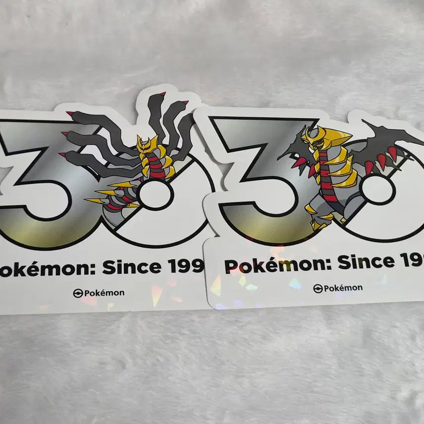 [BUNJANG] Pokemon 30th Anniversary Logo Sticker Giratina / 포켓몬 30주년 로고 스티커 기라티나 판매합니다.