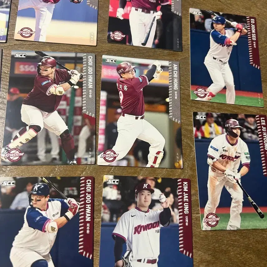 [BUNJANG] Kiwoom Heroes KBO Baseball Card Bundle Set / KBO 키움 히어로즈 야구 카드 일괄판매