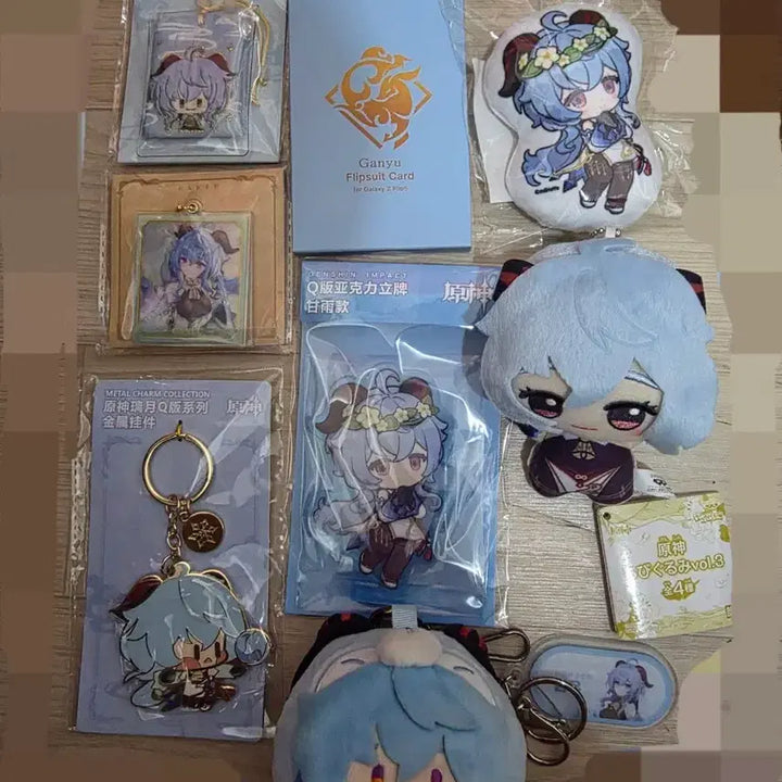 [BUNJANG] Genshin Impact Ganyu Official Goods Set / 원신 감우 공식 굿즈 세트 판매합니다.