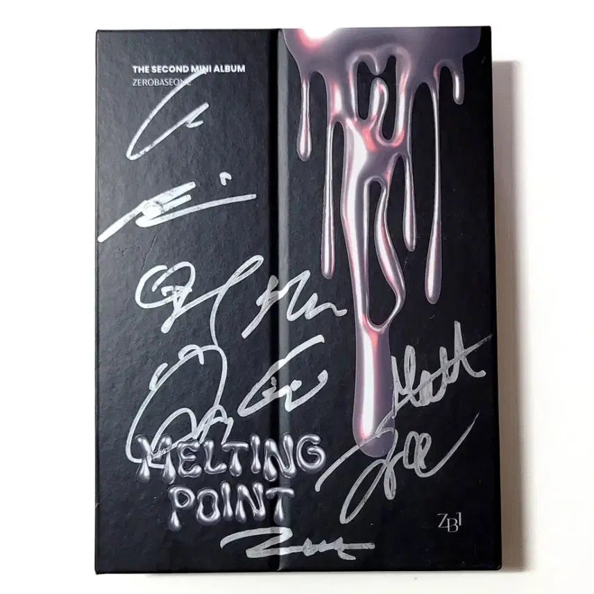 [SOLD OUT] [친필싸인반]희귀수집반/제로베이스원 2nd미니앨범/블랙버전