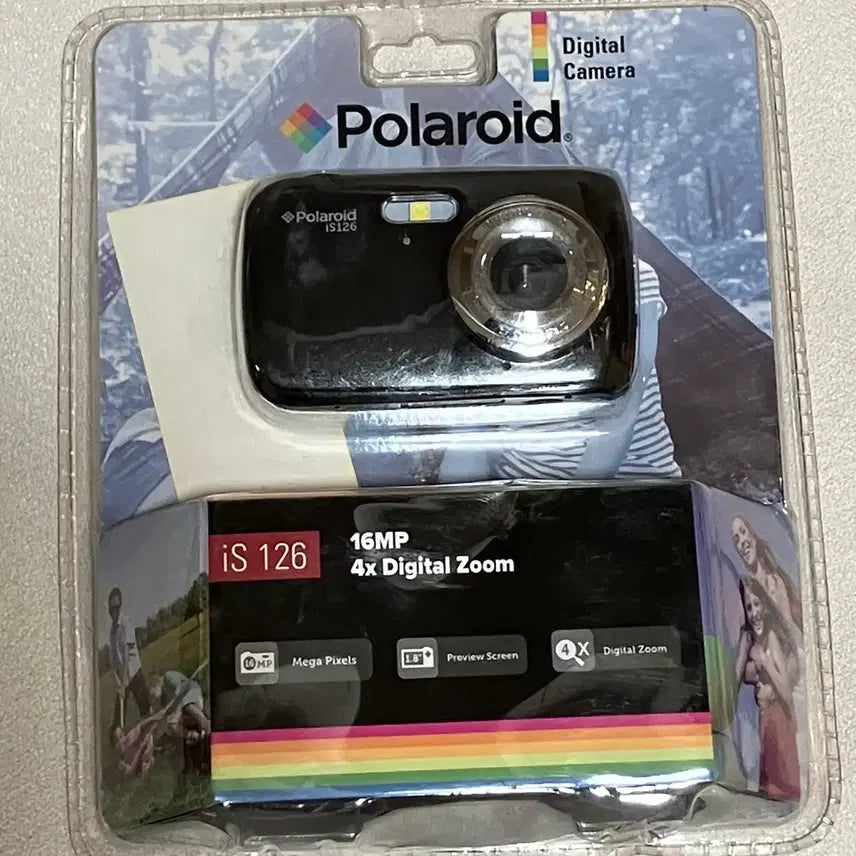 [BUNJANG] Polaroid IS126 Vintage Digital Camera (Sealed) / [새상품] 미개봉 폴라로이드 IS126 빈티지 디카