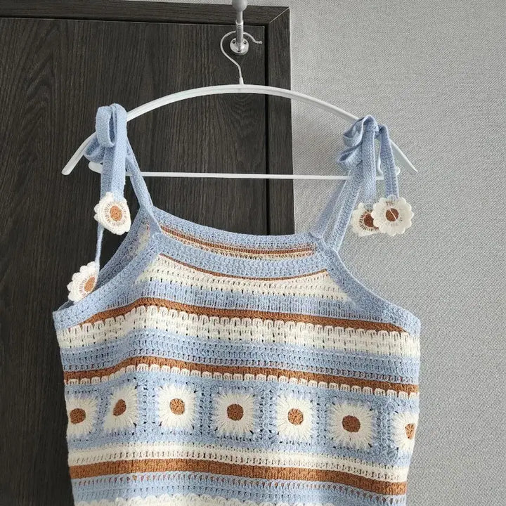 [SOLD OUT] 새상품급) 이랜드 레겐보겐 크로셰 뷔스티에  F (코튼100)